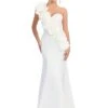 Huda Gown -Naked Dresses Store ASHLEYlauren 11898 Ivory Huda Evening Gown