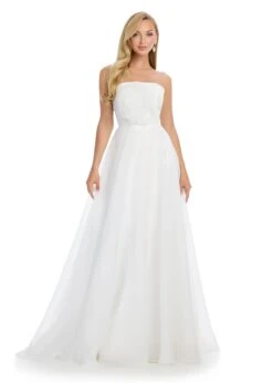 Freya Gown -Naked Dresses Store ASHLEYlauren 11913 Ivory Freya Evening Gown