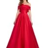 Romy Gown -Naked Dresses Store ASHLEYlauren 11914 Red Romy Evening Gown