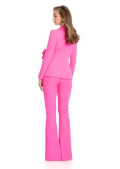 Nari Two Piece Suit 7 Nari Two Piece Suit -Naked Dresses Store ASHLEYlauren 11946 Hot Pink Nari Two Piece Suit. Back