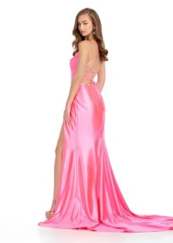 Lia Gown 27 Lia Gown -Naked Dresses Store ASHLEYlauren 11950 Pink Lia Gown. Back