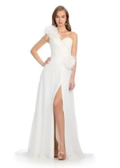 Alondra Gown -Naked Dresses Store ASHLEYlauren 11969 Ivory Alondra Evening Gown