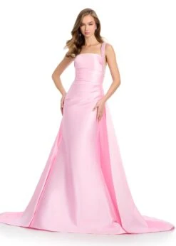 Kaleena Gown -Naked Dresses Store ASHLEYlauren 11979 Ice Pink Kaleena Evening Gown
