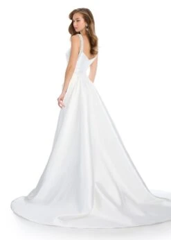 Kaleena Gown -Naked Dresses Store ASHLEYlauren 11979 Ivory Kaleena Evening Gown. Back