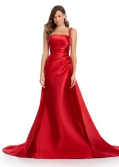 Kaleena Gown -Naked Dresses Store ASHLEYlauren 11979 Red Kaleena Evening Gown