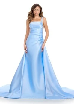 Kaleena Gown -Naked Dresses Store ASHLEYlauren 11979 Sky Blue Kaleena Evening Gown