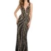 Milena Gown 27 Milena Gown -Naked Dresses Store ASHLEYlauren 11980 Black Gold Milena Evening Gown