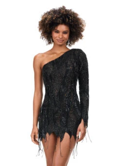 Bijou Mini Dress -Naked Dresses Store ASHLEYlauren 4563 Black Bijou Mini Dress
