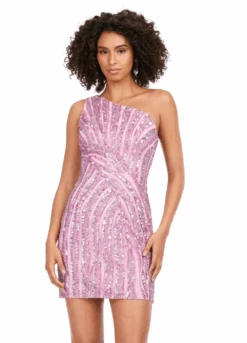 Muse Mini Dress -Naked Dresses Store ASHLEYlauren 4627 Pink Muse Mini Dress