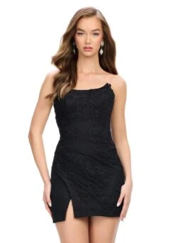 Anais Mini Dress -Naked Dresses Store ASHLEYlauren 4713 Black Anais Mini Dress