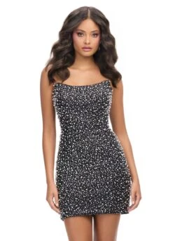 Astara Mini Dress -Naked Dresses Store ASHLEYlauren 4715 Black Astara Mini Dress