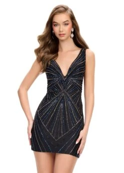 Amara Mini Dress -Naked Dresses Store ASHLEYlauren 4723 Black Amara Mini Dress