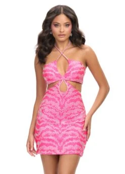 Saira Mini Dress -Naked Dresses Store ASHLEYlauren 4726 Pink Saira Mini Dress