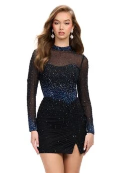 Khloe Mini Dress -Naked Dresses Store ASHLEYlauren 4736 Black Khloe Mini Dress