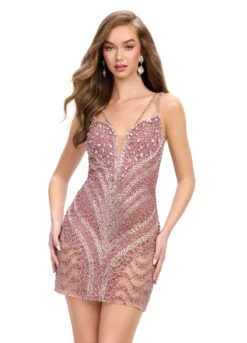 Georgina Mini Dress 7 Georgina Mini Dress -Naked Dresses Store ASHLEYlauren 4760 Pink Georgina Mini Dress