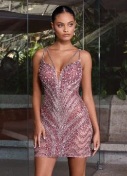 Georgina Mini Dress 9 Georgina Mini Dress -Naked Dresses Store ASHLEYlauren 4760 Pink Georgina Mini Dress. Editorial