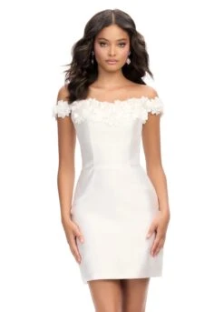 Kady Mini Dress -Naked Dresses Store ASHLEYlauren 4784 White Kady Mini Dress