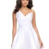 Taesha Mini Dress -Naked Dresses Store ASHLEYlauren 4786 White Taesha Mini Dress