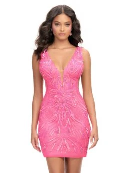 Eva Mini Dress -Naked Dresses Store ASHLEYlauren 4790 Pinkl Eva Mini Dress