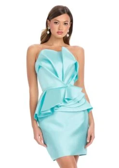 Marilyn Mini Dress -Naked Dresses Store ASHLEYlauren 4800 Aqua Marilyn Mini Dress