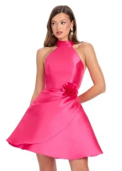 Larah Mini Dress -Naked Dresses Store ASHLEYlauren 4803 Fuchsia Larah Mini Dress