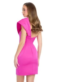 Fira Mini Dress -Naked Dresses Store ASHLEYlauren 4810 Fuchsia Fira Mini Dress. Back