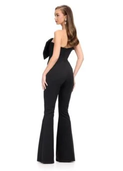 Torrance Jumpsuit -Naked Dresses Store ASHLEYlauren Black 11703 Torrance Jumpsuit. Back