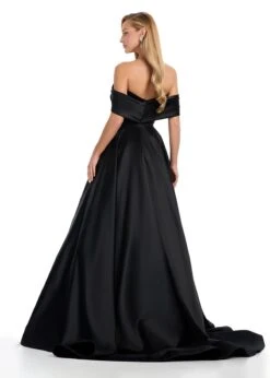 Romy Gown 13 Romy Gown -Naked Dresses Store ASHLEYlauren Black 11914 Romy Evening Gown. Back