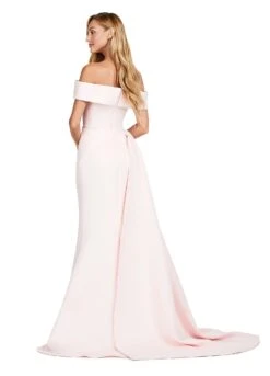 Ari Gown -Naked Dresses Store ASHLEYlauren Blush 11425 Ari Evening Gown. Back