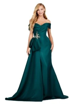 Ari Gown -Naked Dresses Store ASHLEYlauren Green 11425 Ari Evening Gown