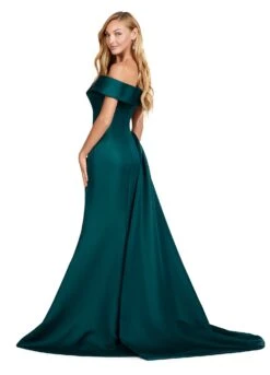Ari Gown -Naked Dresses Store ASHLEYlauren Green 11425 Ari Evening Gown. Back
