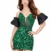 London Mini Dress -Naked Dresses Store ASHLEYlauren Green 4614 London Mini Dress