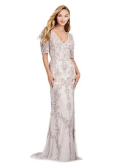 Penny Gown 25 Penny Gown -Naked Dresses Store ASHLEYlauren Ivory 11234 Penny Evening Gown. Front