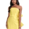 Makari Mini Dress -Naked Dresses Store ASHLEYlauren Makari Mini Dress 4875 Mikado Mini Dress with Oversized Bow Full Length