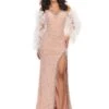 Bella Gown -Naked Dresses Store ASHLEYlauren Nude 11667 Bella Evening Gown
