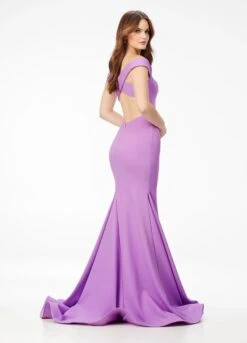 Shai Gown -Naked Dresses Store ASHLEYlauren Orchid 11025 Shai Gown. Back