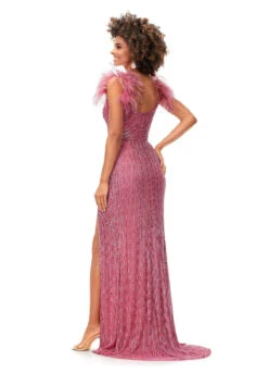 Haven Gown 25 Haven Gown -Naked Dresses Store ASHLEYlauren Pink 11367 Haven Evening Gown. Back