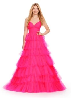 Maya Gown -Naked Dresses Store ASHLEYlauren Pink 11622 Maya Gown