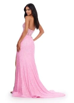 Belle Gown 15 Belle Gown -Naked Dresses Store ASHLEYlauren Pink 11648 Belle Gown. Back