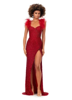 Haven Gown 27 Haven Gown -Naked Dresses Store ASHLEYlauren Red 11367 Haven Evening Gown