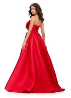 Delilah Gown -Naked Dresses Store ASHLEYlauren Red 11609 Delilah Gown.Back