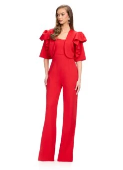 Bridie Jumpsuit -Naked Dresses Store ASHLEYlauren Red 11760 Bridie Jumpsuit