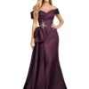 Ari Gown -Naked Dresses Store ASHLEYlauren Wine 11425 Ari Evening Gown