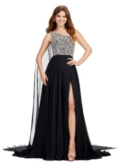 Gigou Gown -Naked Dresses Store Black ASHLEYlauren 11482 Gigou Gown