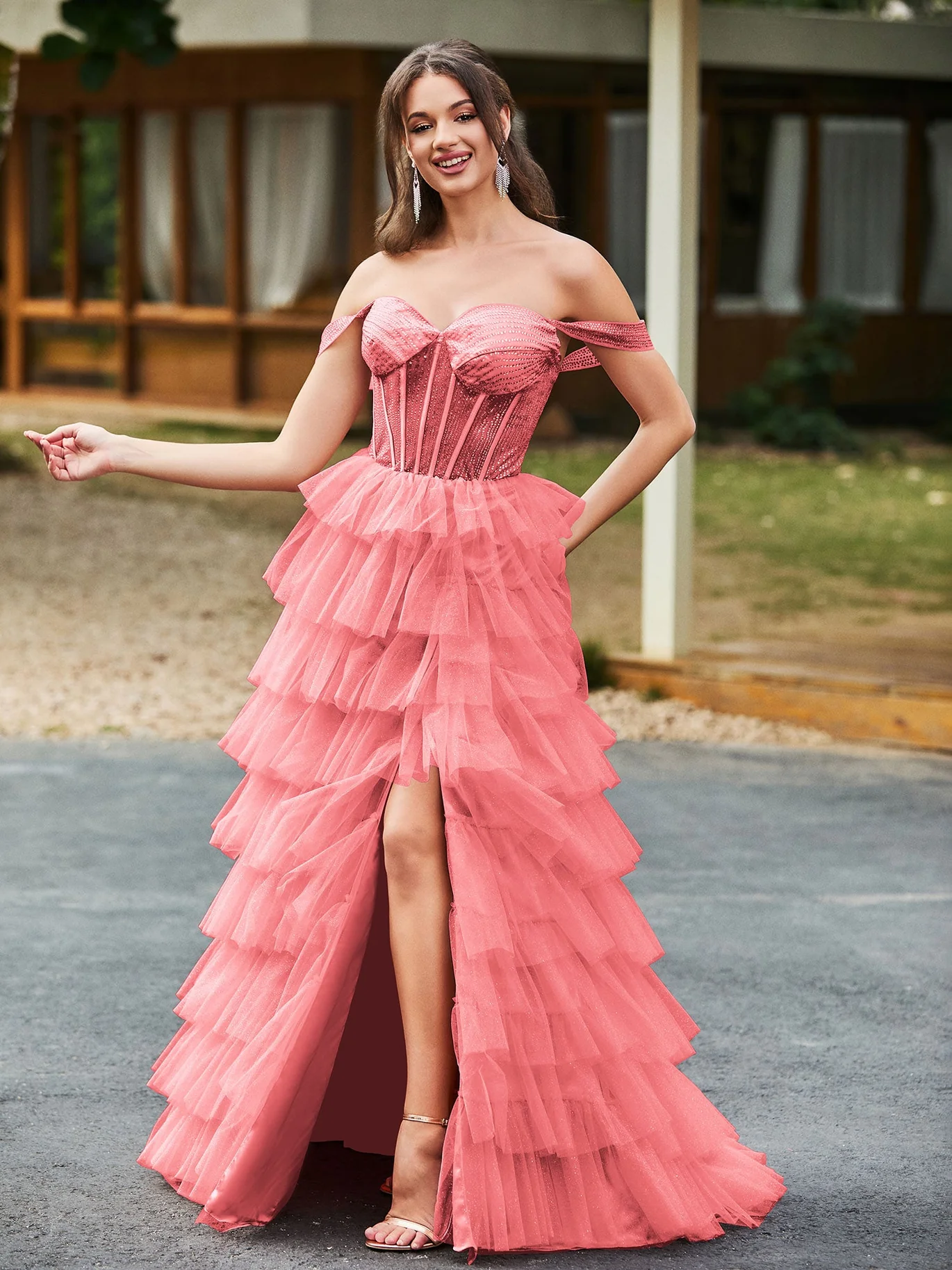 Naked Dresses Store -Naked Dresses Store Cailla Watermelon 1