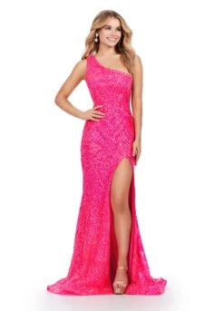 Allegra Gown -Naked Dresses Store Pink ASHLEYlauren 11471 Allegra Evening Gown