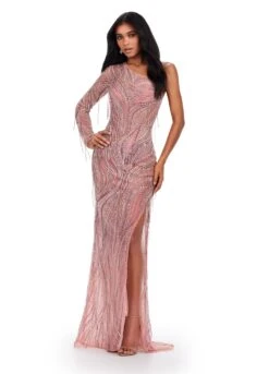 Rana Gown -Naked Dresses Store Pink ASHLEYlauren 11516 Rana Evening Gown
