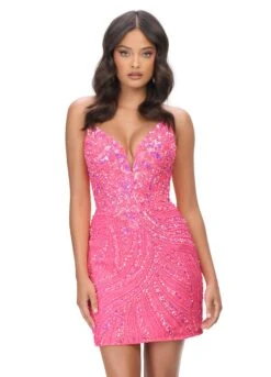 Hera Mini Dress -Naked Dresses Store Pink ASHLEYlauren 4500 Hera Mini Dress