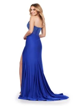 Mika Gown -Naked Dresses Store Royal ASHLEYlauren 11690 Mika Evening Gown Back