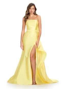Alena Gown -Naked Dresses Store Yellow ASHLEYlauren 11866 Alena Gown